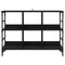 vidaXL Sideboard Black 102 x 32 x 73.5 cm Engineered wood
