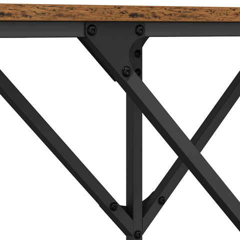 vidaXL Console Table Old wood 140 x 29 x 75 cm Engineered wood