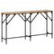 vidaXL Console Table Artisan oak 140 x 29 x 75 cm Engineered wood