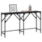 vidaXL Console Table Black oak 140 x 29 x 75 cm Engineered wood