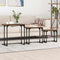 vidaXL Nesting Coffee Table 3 pcs Old wood 50.5 x 35 x 53 cm