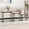 vidaXL Nesting Coffee Table 3 pcs Artisan oak 50.5 x 35 x 53 cm