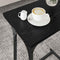 vidaXL Nesting Coffee Table 3 pcs Black oak 50.5 x 35 x 53 cm