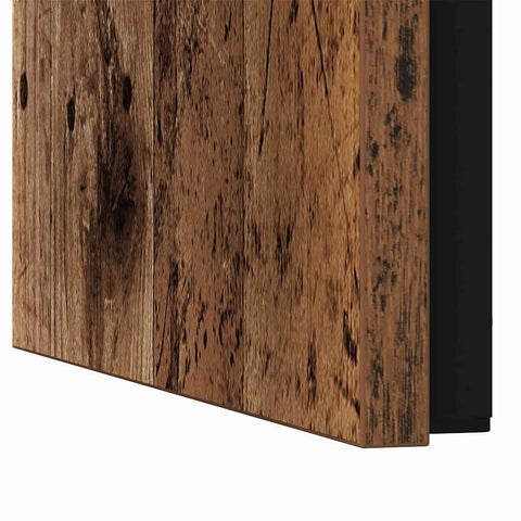 vidaXL Nesting Coffee Table 3 pcs Old wood 60 x 35 x 56 cm