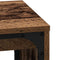 vidaXL Nesting Coffee Table 3 pcs Old wood 60 x 35 x 56 cm