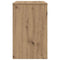 vidaXL Nesting Coffee Table 3 pcs Artisan oak 60 x 35 x 56 cm
