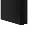 vidaXL Nesting Coffee Table 3 pcs Black oak 60 x 35 x 56 cm
