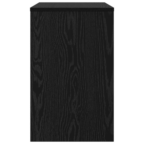 vidaXL Nesting Coffee Table 3 pcs Black oak 60 x 35 x 56 cm