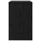 vidaXL Nesting Coffee Table 3 pcs Black oak 60 x 35 x 56 cm
