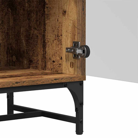vidaXL Highboard Old wood 35 x 37 x 117 cm Engineered wood