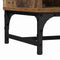 vidaXL Highboard Old wood 35 x 37 x 117 cm Engineered wood