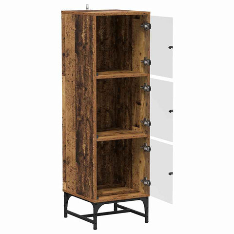 vidaXL Highboard Old wood 35 x 37 x 117 cm Engineered wood