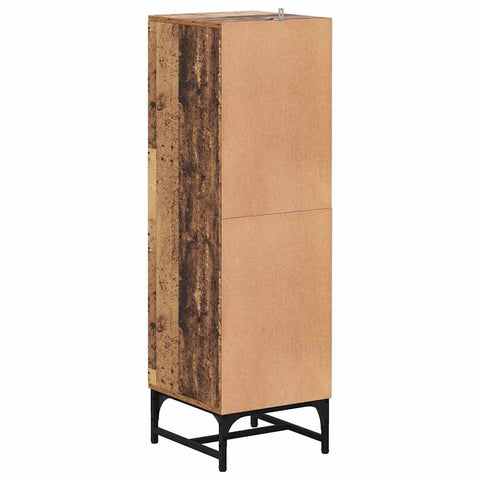 vidaXL Highboard Old wood 35 x 37 x 117 cm Engineered wood