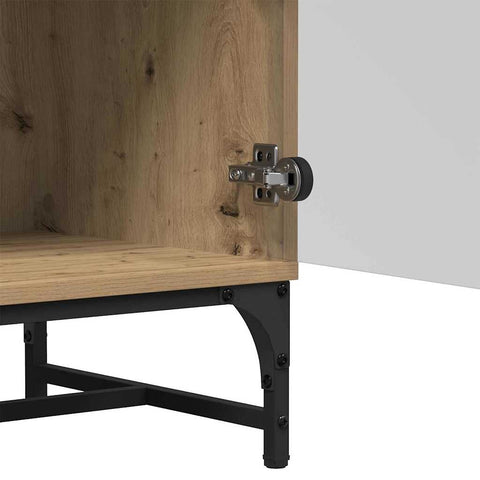 vidaXL Highboard Artisan oak 35 x 37 x 117 cm Engineered wood