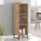 vidaXL Highboard Artisan oak 35 x 37 x 117 cm Engineered wood