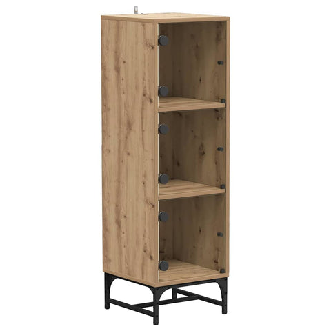 vidaXL Highboard Artisan oak 35 x 37 x 117 cm Engineered wood