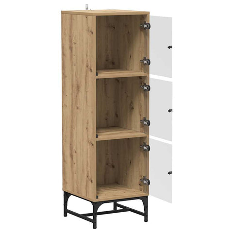 vidaXL Highboard Artisan oak 35 x 37 x 117 cm Engineered wood