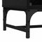 vidaXL Highboard Black oak 35 x 37 x 117 cm Engineered wood