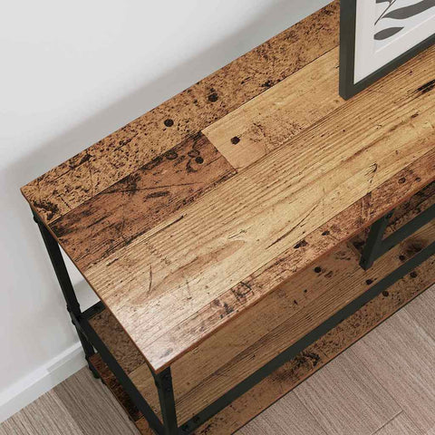 vidaXL Console Table Old wood 100 x 30 x 75 cm Engineered wood