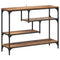 vidaXL Console Table Old wood 100 x 30 x 75 cm Engineered wood