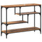 vidaXL Console Table Old wood 100 x 30 x 75 cm Engineered wood