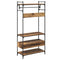 vidaXL Wardrobe with Shelf Old wood 89 x 39 x 184.5 cm Engineered wood