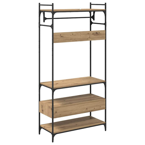 vidaXL Wardrobe Artisan oak 89 x 39 x 184.5 cm Engineered wood