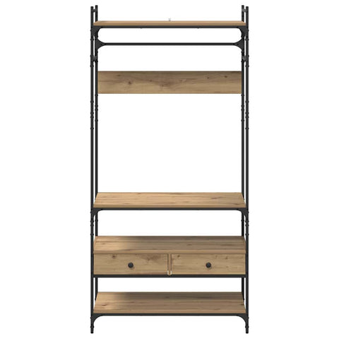vidaXL Wardrobe Artisan oak 89 x 39 x 184.5 cm Engineered wood