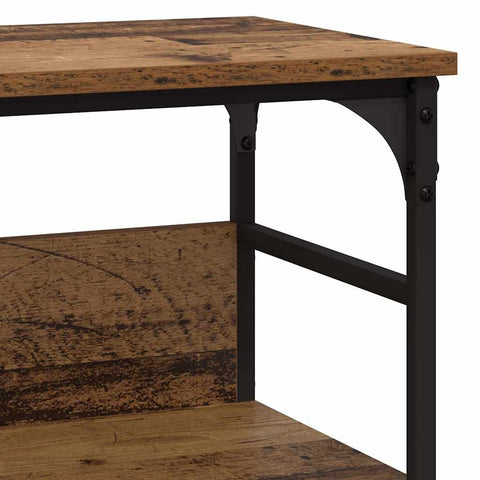 vidaXL Console Table Old wood 100 x 32 x 75 cm Engineered wood