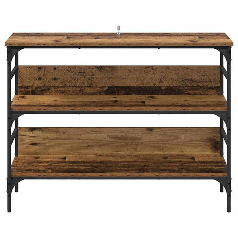 vidaXL Console Table Old wood 100 x 32 x 75 cm Engineered wood