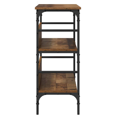 vidaXL Console Table Old wood 100 x 32 x 75 cm Engineered wood