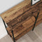 vidaXL Console Table Old wood 160 x 29 x 80 cm Engineered wood