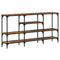 vidaXL Console Table Old wood 160 x 29 x 80 cm Engineered wood