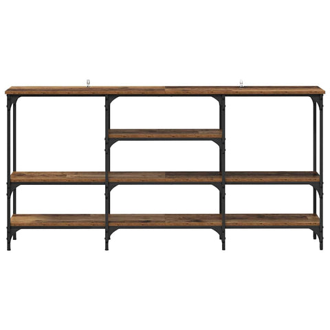 vidaXL Console Table Old wood 160 x 29 x 80 cm Engineered wood