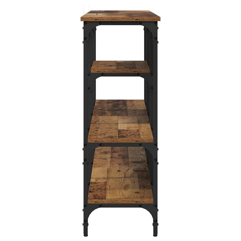 vidaXL Console Table Old wood 160 x 29 x 80 cm Engineered wood