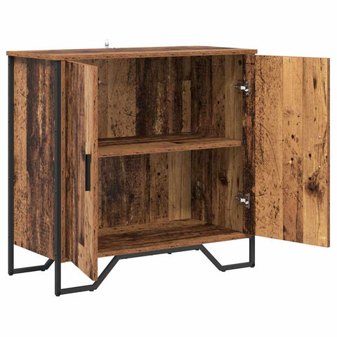 vidaXL Sideboard with Shelf with Storage with Door Brown Engineered wood