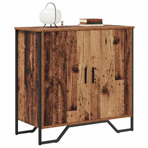 vidaXL Sideboard with Shelf with Storage with Door Brown Engineered wood