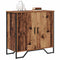 vidaXL Sideboard with Shelf with Storage with Door Brown Engineered wood