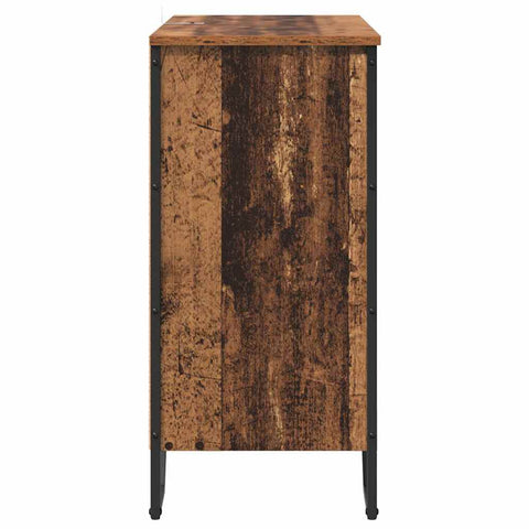 vidaXL Sideboard with Shelf with Storage with Door Brown Engineered wood
