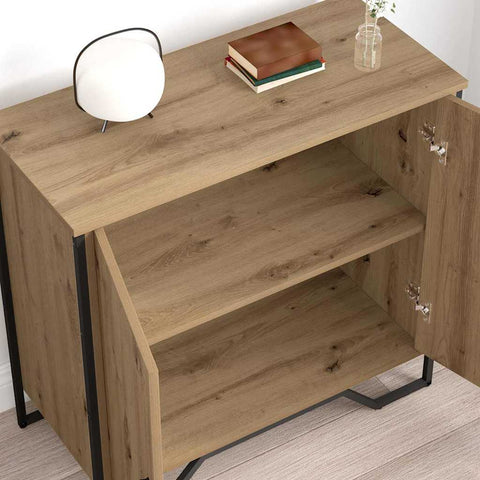vidaXL Sideboard Brown 78 x 35.5 x 74.5 cm Engineered wood