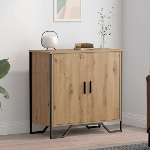 vidaXL Sideboard Artisan oak 78 x 35.5 x 74.5 cm Engineered wood