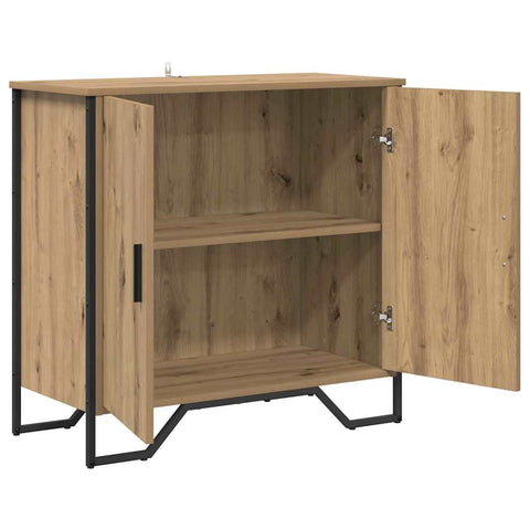 vidaXL Sideboard Artisan oak 78 x 35.5 x 74.5 cm Engineered wood