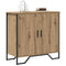 vidaXL Sideboard Artisan oak 78 x 35.5 x 74.5 cm Engineered wood