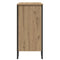 vidaXL Sideboard Artisan oak 78 x 35.5 x 74.5 cm Engineered wood