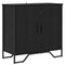 vidaXL Sideboard Black oak 78 x 35.5 x 74.5 cm Engineered wood
