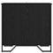 vidaXL Sideboard Black oak 78 x 35.5 x 74.5 cm Engineered wood