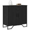 vidaXL Sideboard Black oak 78 x 35.5 x 74.5 cm Engineered wood