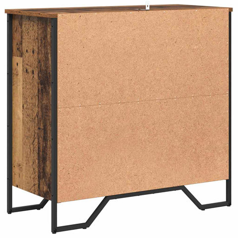 vidaXL Sideboard Old wood 79.5 x 35.5 x 74.5 cm Engineered wood