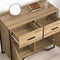 vidaXL Sideboard Artisan oak 79.5 x 35.5 x 74.5 cm Engineered wood