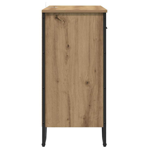 vidaXL Sideboard Artisan oak 79.5 x 35.5 x 74.5 cm Engineered wood